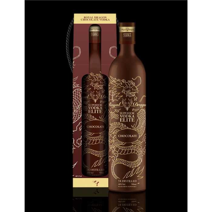 Atelier Du Barman | Vodka Royal Dragon Elite Chocolate + GB 70cl 40°