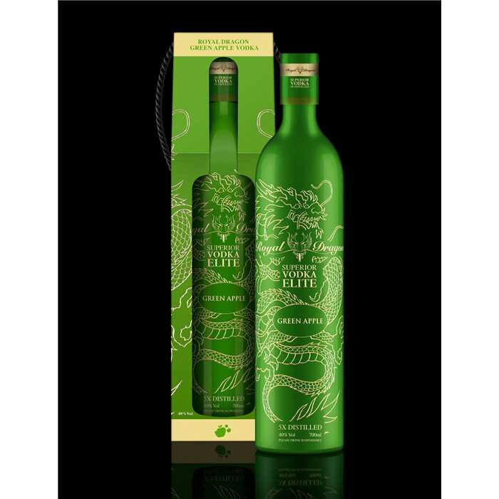 Atelier Du Barman | Vodka Royal Dragon Elite Green Apple+ GB 70cl 40°